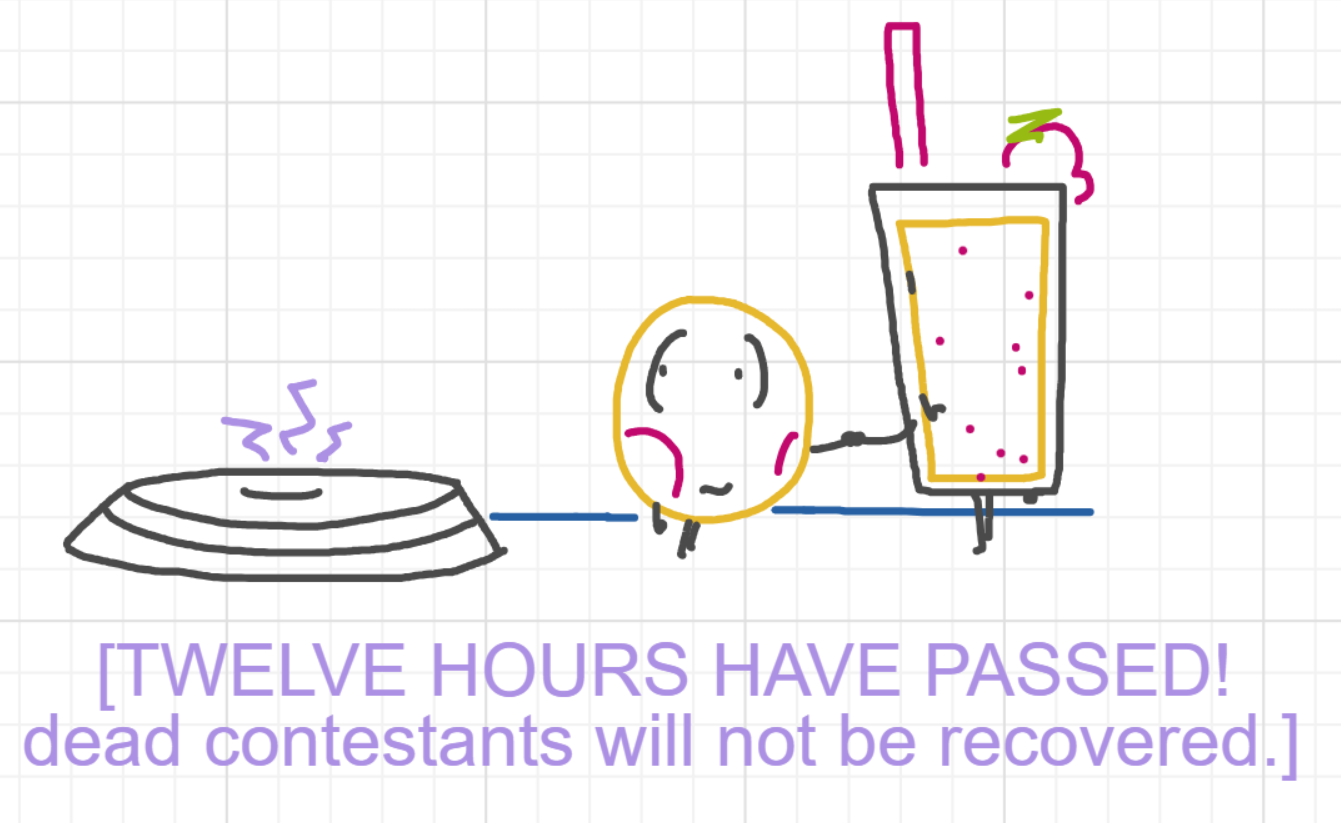 A panel from What's The Point, episode five of the Board Boards object show by Furretwalk/WalkingFurret.